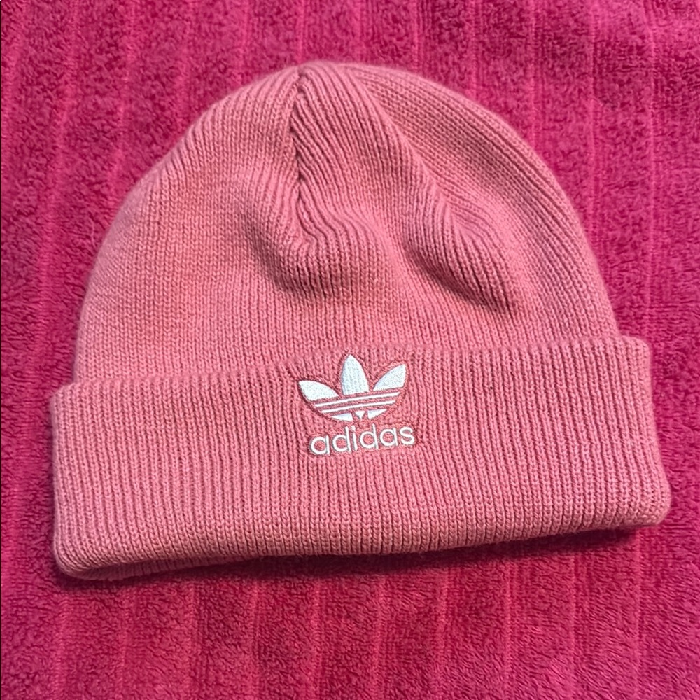 Adidas Pink Beanie